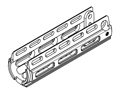 B&T M-LOK Mounting Rail for MP5