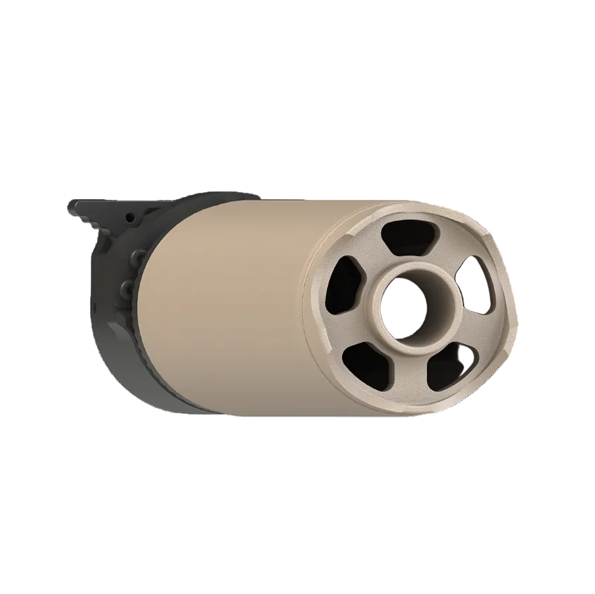 B&T Blast Deflector for Rotex®-X - 169mm - Sand RAL8031 (up to cal .308)