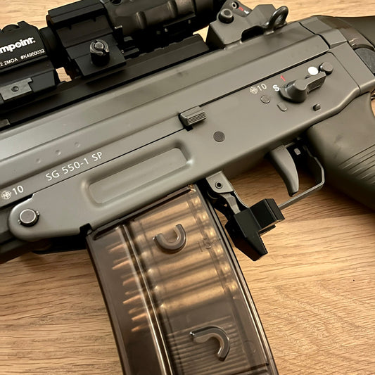 CSR Precision Ambidextrous Trigger Finger Mag Release (TFMR) SIG SG55X