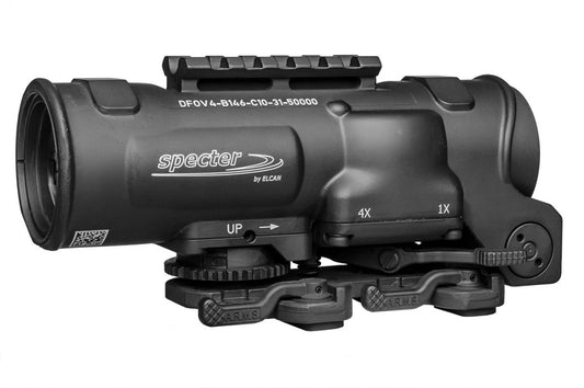 Elcan SpecterDR 1x/4x 5.56 NATO CX5395 Ballistic Black