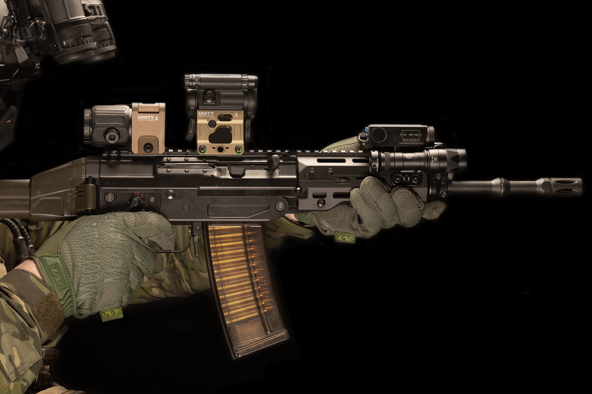 Acheron KWS handguard system for the SIG 552 and SIG 553