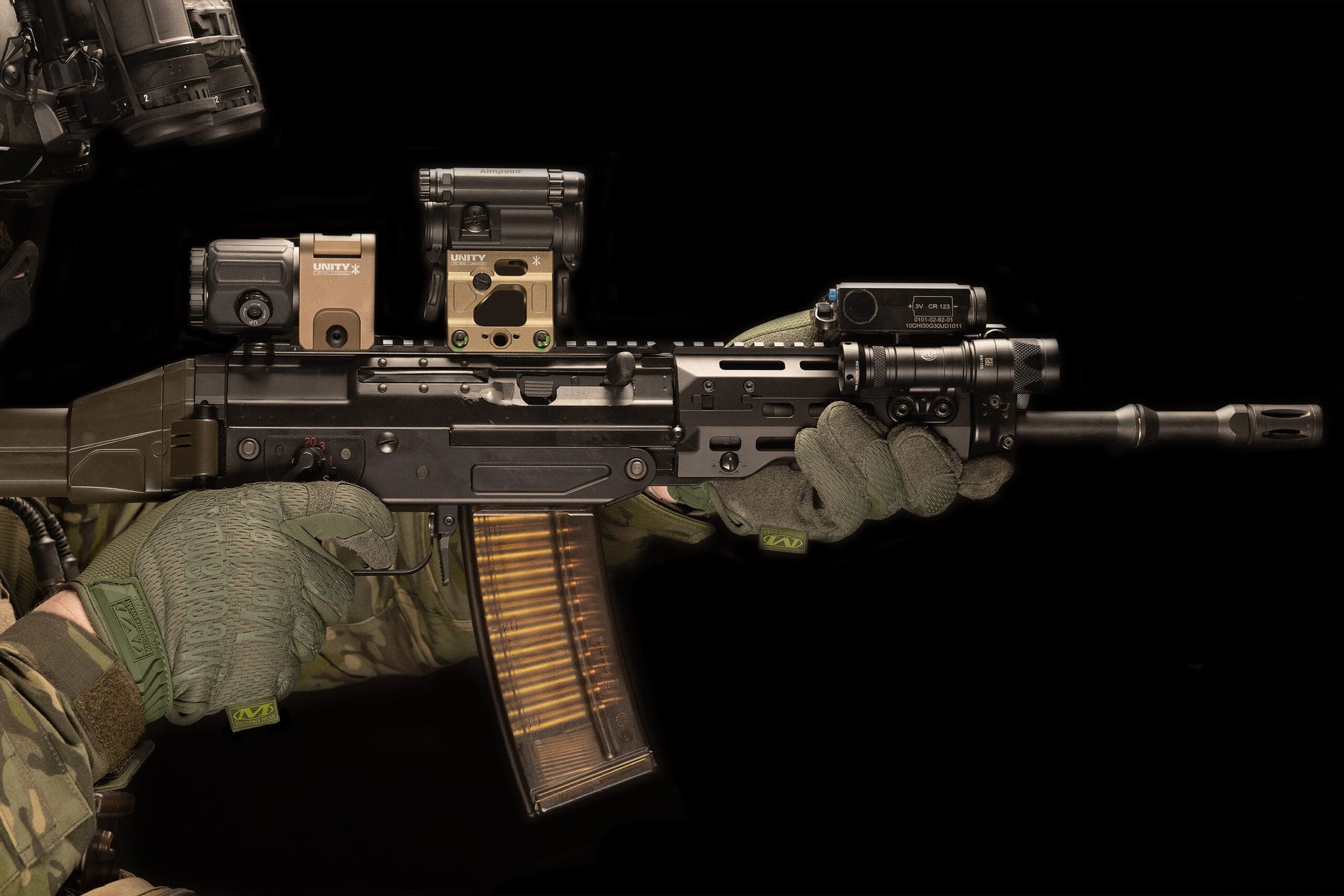 Acheron Mounting Rail KWS for SIG SG553 – www.csr-precision.com