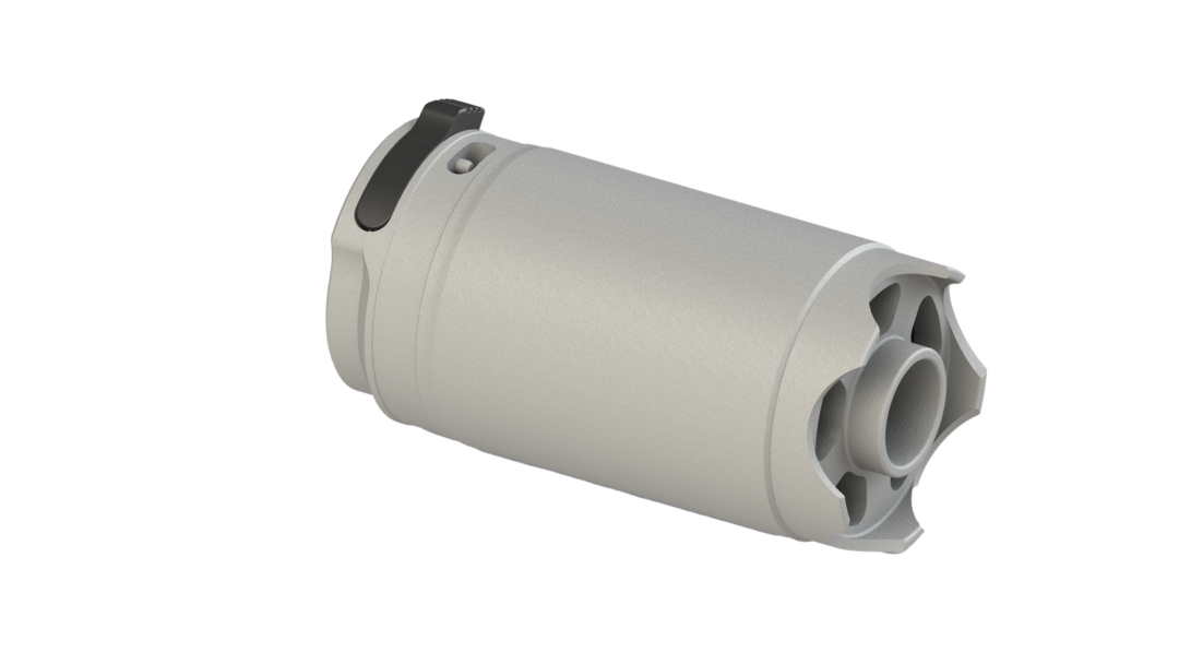B&T Blast Deflector for M.A.R.S. QD - Grey (up to cal .308)