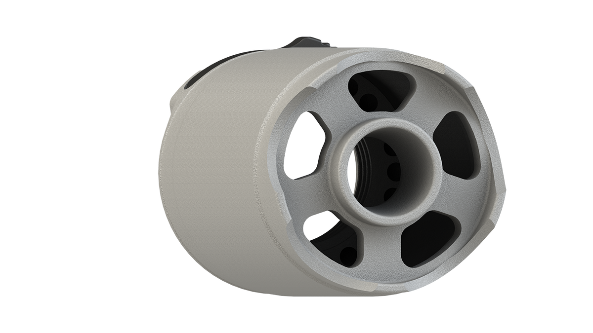 B&T Blast Deflector for M.A.R.S. QD - Grey (up to cal .308)