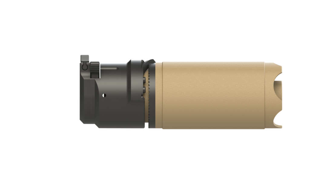 B&T Blast Deflector for Rotex®-X - RAL8000 (up to cal .308)