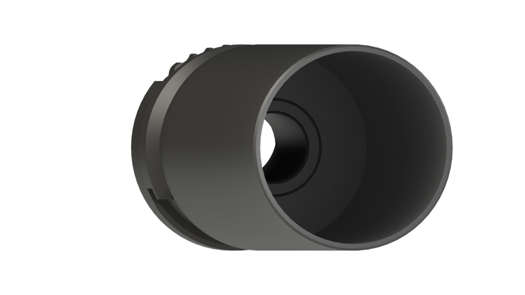 B&T Blast Deflector with QD 3-Lug 9mm/10mm - Black