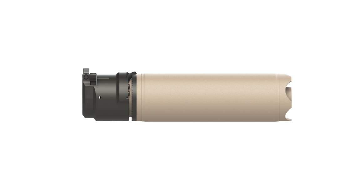 B&T Blast Deflector for Rotex®-X - 169mm - Sand RAL8031 (up to cal .308)
