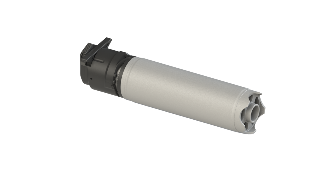 B&T Blast Deflector for Rotex®-X - 169mm - Grey (up to cal .308)