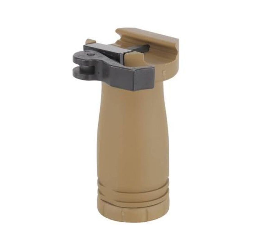 B&T Vertical QD foregrip polymer Short Coyote Tan