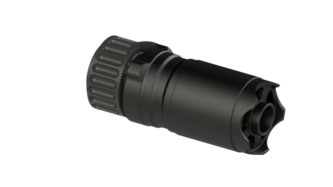 B&T Blast Deflector for Rotex®-IIA Long - Black (up to cal .308)