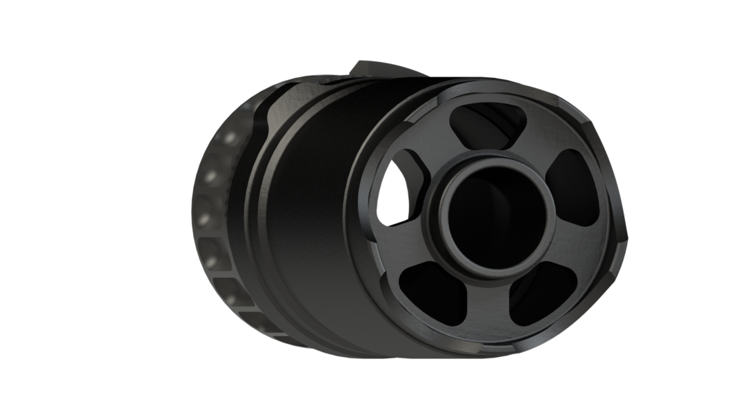 B&T Blast Deflector for Rotex®-IIA Long - Black (up to cal .308)