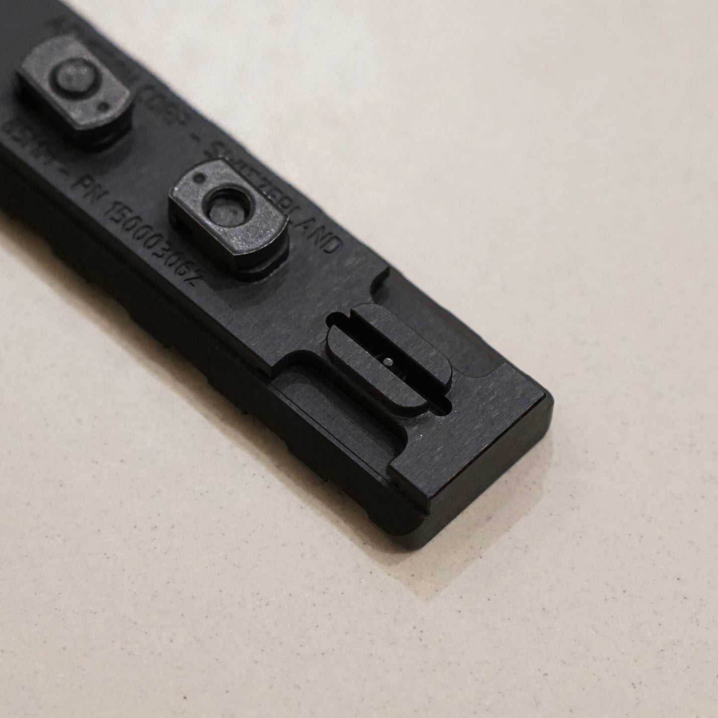 Acheron M-LOK picatinny rail 85mm