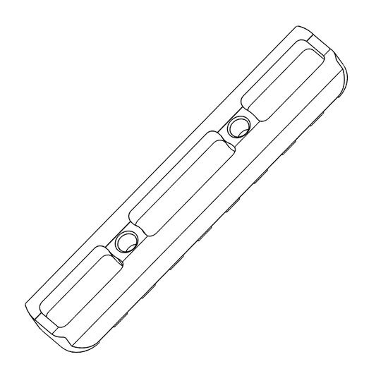 CSR Precision HKey Picatinny Rail Section Long (9-slot)