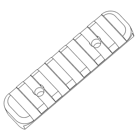 CSR Precision HKey Picatinny Rail Section Mid (7-slot)