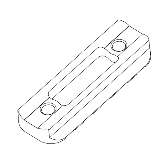 CSR Precision HKey Picatinny Rail Section Short (5-slot)