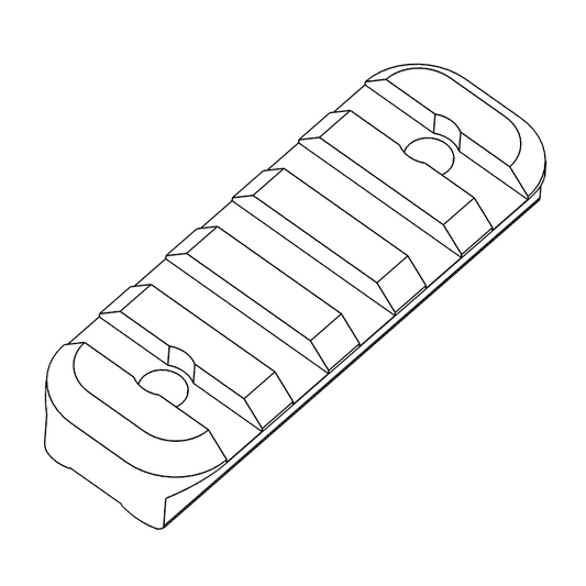 CSR Precision HKey Picatinny Rail Section Short (5-slot)