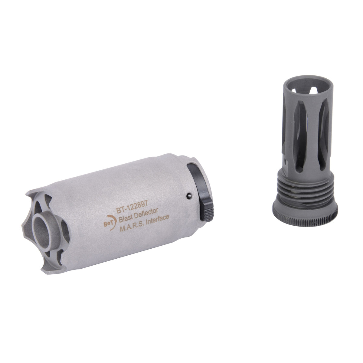 B&T Blast Deflector for M.A.R.S. QD -  Black (up to cal .308)