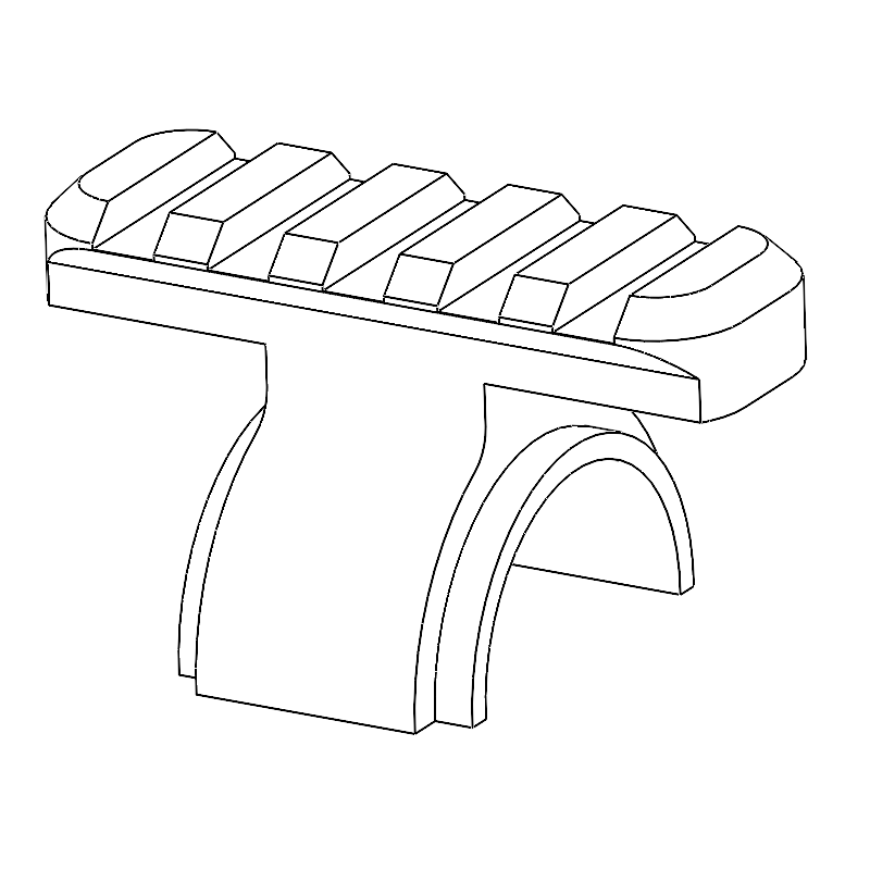 CSR Precision Handguard rail SIG SG55X V2