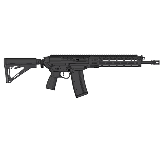 Free Floating Handguard SG551/561 incl. New Style Gasblock