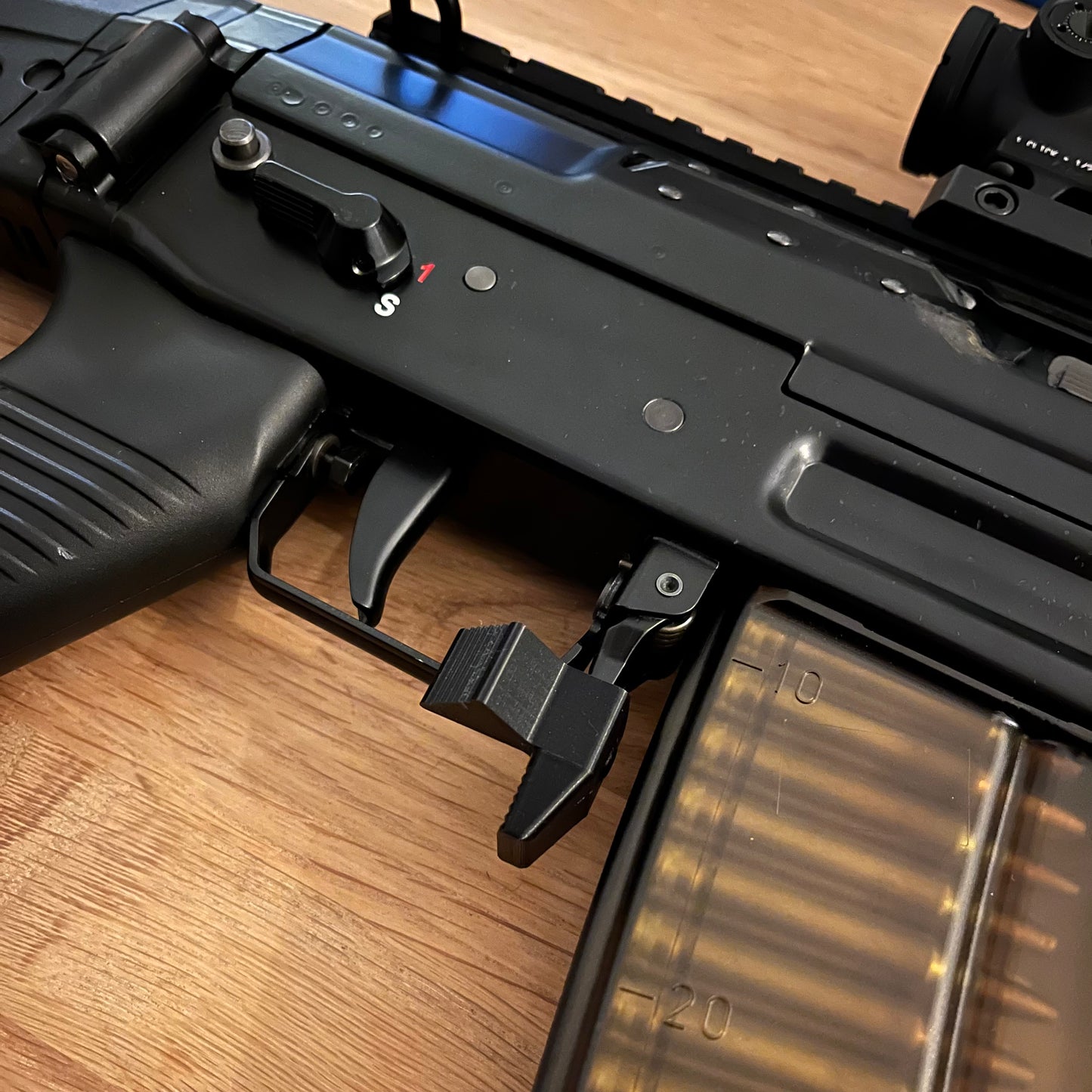 Trigger Finger Mag Release (TFMR) SIG SG55X LH/RH