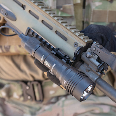 ProTac Rail Mount HL-X, incl. 2xCR123A lithium batt.